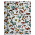 thumbnail image 2 of Ensemble de draps à imprimé en microfibre douce facile à nettoyer pour enfants Mainstays, 2 of 4