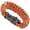 Atomic Orange, variant on Armory Replicas Survival Paracord Bracelet Orange Camo with Whistle Fire Starter