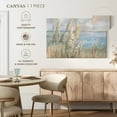 thumbnail image 4 of Elephant Stock Seaside Pampas Grass Wall Art - Horizontal Canvas Wall Art - Living Room Wall Decor - Floral And Botanical Canvas - Blue And Beige Decor By Danhui Nai - 12" x 8", 4 of 4