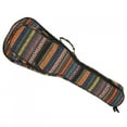 thumbnail image 2 of Ukulele Bag Ethnic Style 4‑String Guitar Double Shoulder Strap Case Built‑in Thicken Cotton, 2 of 14