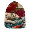 thumbnail image 2 of BZSMCE Winter Beanie Hats Casual Warm Cozy CapFlower Splash Pattern, 2 of 7