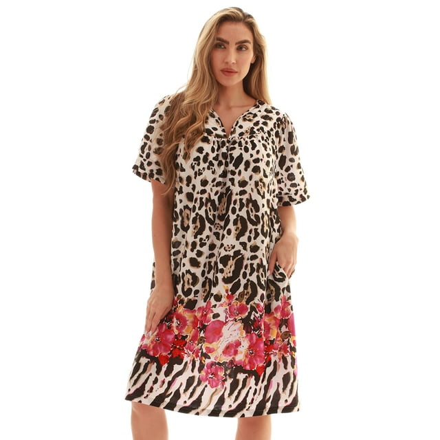 Dreamcrest Short Sleeve Moo Moo Nightgown for Women 2653105931X (1X