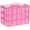 Pink, variant on 3-Tier Stackable Storage Container Box with Dividers-30 Compartments, Bead Organizers for Art Craft Storage, Washi Tape, Kids Toys, Jewelry, Beauty & Sewing Supplies