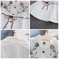 thumbnail image 7 of FNNMNNR Baby Kids Girls Embroidery Floral Dress Toddler Baby Summer Sleeveless Ruffle Dress, 7 of 7