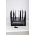 thumbnail image 2 of Safco Desk Organizer with USB Charging Port in Black, 2 of 2