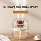 thumbnail image 4 of Humidificador Con Pulverizador De 3 Litros Para Dormitorio Doméstico, Gran Capacidad, Silencioso, Luz Nocturna, Humidificador Usb, 4 of 8