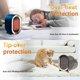 thumbnail image 3 of Calentador de ventilador de cerámica de 1200 W, calentador de ventilador portátil con 2 configuraciones de calor y protección contra sobrecalentamiento, bajo consumo de energía, silencioso, 3 of 5
