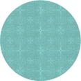 thumbnail image 1 of Ahgly Company Machine Washable Indoor Square Transitional Light Sea Green Area Rugs, 3' Square, 1 of 7