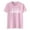Pink, variant on Women's Clothing Summer Tops Casual Printed Short Sleeve Round-Neck Blouse T-Shirts Top