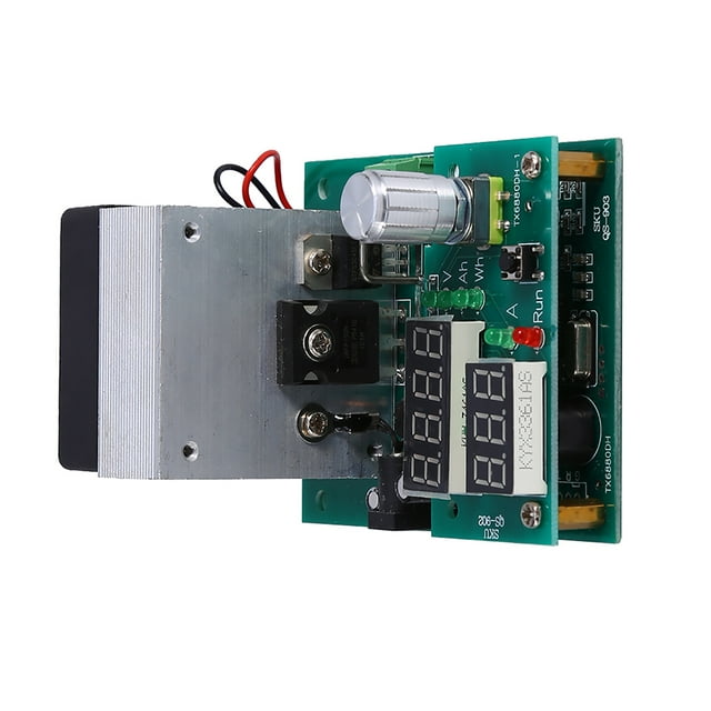 Usb Tester Load 9.99A 30V Constant Current Electronic Load Module Battery Capacity Tester 60W Multi Functional Battery Capacity Tester