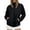 Black, variant on Women's Lightweight Windproof Casual Jacket for Outdoor Hiking Running Cycling Comfortable Everyday Wear Spring Autumn Windbreaker