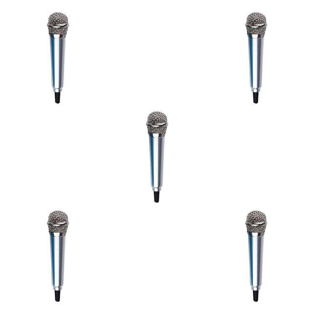 Methold Mini Microphone Wired Smartphone Computer Laptop Mic Equipment Handheld Travel Studio Audio Performing Holiday Type2 NO2