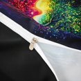 thumbnail image 4 of Homewish Rainbow Tree of Life Bedding, Dreamy Galaxy Duvet Cover Full, Black Reversible 3 Pieces, 1 Duvet Cover and 2 Pillowcases, 4 of 6