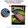 thumbnail image 4 of America Forever Cornhole Game House Flag, 28 x 40 inch Double Sided, Patriotic Sports Banner, Summer Game Decor, Outdoor Yard Party Flag, 4 of 5