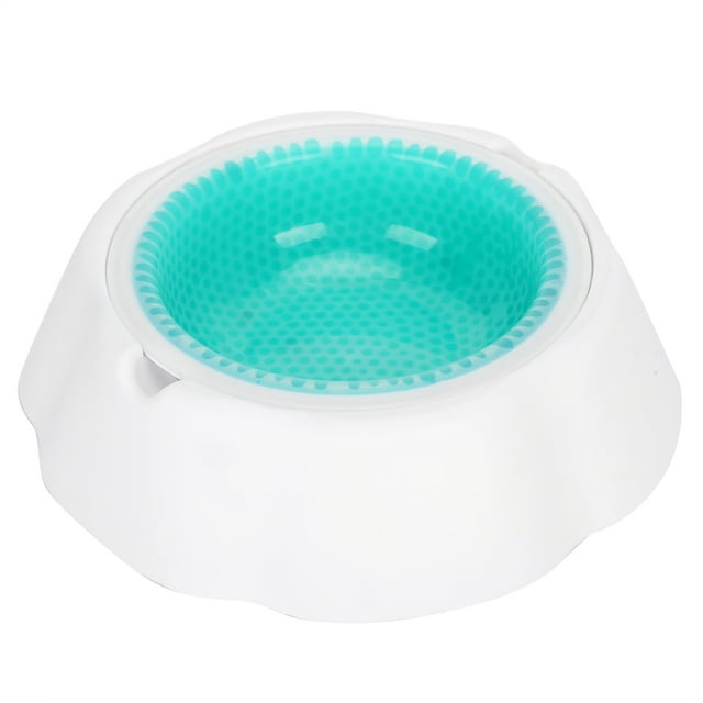 Tazones para beber con refrigeración por agua para perros y gatos, cuencos para mascotas con agua helada, cuencos para comer con agua fría.