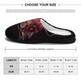 thumbnail image 2 of Tool Band Lateralus Rock Fuzzy Cotton Slippers For Mens Winter Cotton Lightweight Anti-slip Rubber Sole Slippers House Open Back Slippers Closed Toe Slippers, 2 of 9