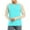 Turquoise_#611011, variant on Homozy Color Block Polo Shirts for Men Slim Fit Raglan Long Sleeve Autumn Winter Shirt Sports Lightweight T Shirts