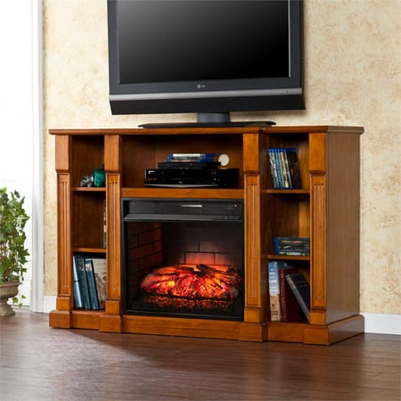 Southern Enterprises Kendall Infrared Electric Fireplace Tv Stand