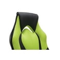 thumbnail image 2 of OFM Essentials Collection High-Back Racing Style Bonded Leather Gaming Chair, in Green (ESS-3086-GRN), 2 of 13