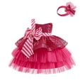 thumbnail image 2 of Cowsor Baby Girl Dress Flower Tulle Party Dresses Princess Pageant Birthday Wedding, 2 of 6
