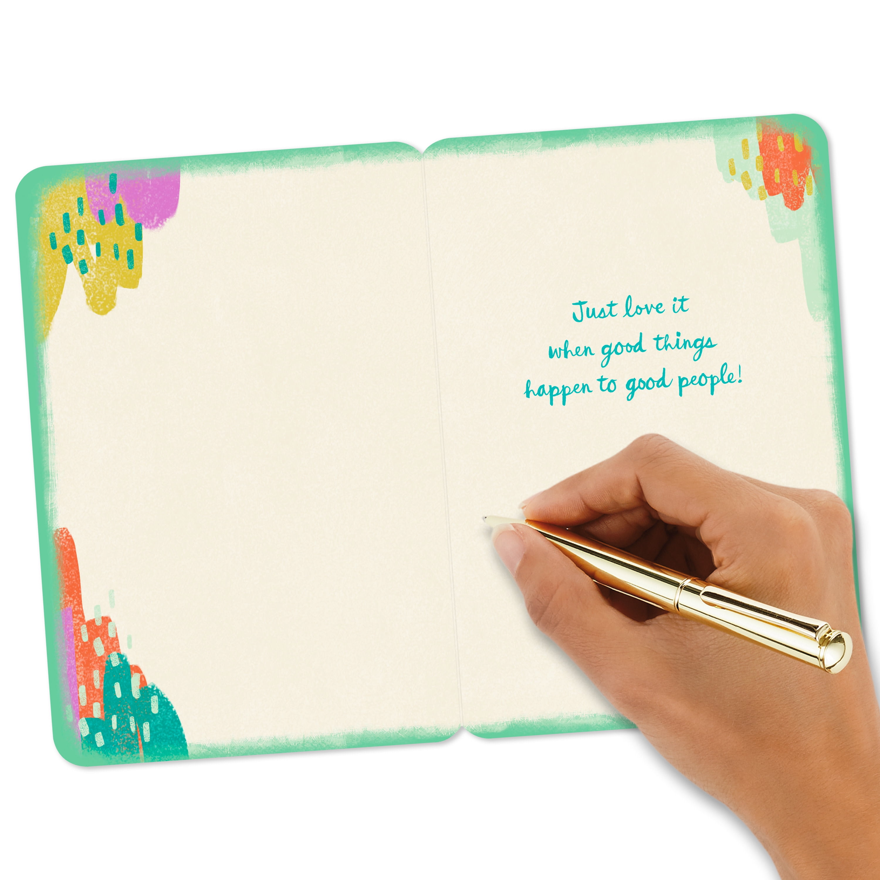 Hallmark Just Because Congratulations Card (OMG)