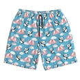 thumbnail image 5 of Goofa Panda Flying in the Sky Printed Mens Swim Trunks Summer Quick Dry Short Beach Swimwear Bathing Suits-, 5 of 9