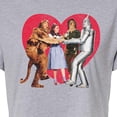thumbnail image 3 of Wizard of Oz - Group Photo Heart - Juniors Cropped Graphic T-Shirt, 3 of 5