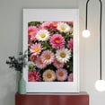 thumbnail image 2 of Diamond Art Kit for Adults, Garden Blooms Pink White Daisies Diamond Painting for Adults Beginners, DIY Diamond Art Painting Kits, 5D Diamond Painting Crafts for Home Decor 12x16 Frameless, 2 of 7