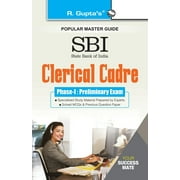 Sbi: Clerical Cadre (Junior Associates) Phase-I Preliminary Exam Guide (Paperback)