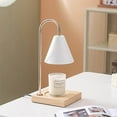 thumbnail image 3 of Aromatherapy Melting Wax Lamp Wooden Atmosphere Night Light, 3 of 7