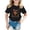 0-Black1392, variant on Tiijoy Girls Casual Graphic Tee Cartoon Figure Print Cotton Short Sleeve T-Shirt, Sizes 2-14
