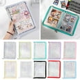 thumbnail image 3 of Dianhelloya A5 Glitter PVC Binder-Style Sticker Album with Zipper Closure, 6-Hole Adjustable Loose-Leaf Book Shell & 30 Pocket Pages for Cards, Photos, Collectibles, 3 of 8