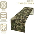 thumbnail image 4 of Camo Table Runner, Army Military Camouflage Soldier Hunting Themed Dinner Runner for Home Kitchen Dining Table Decoration 13"x70", 4 of 6