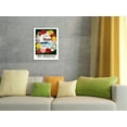 thumbnail image 4 of Hawaii - Flower Lei and Diamond Head Crater - Pan American World Airways - Vintage Hawaiian Travel Poster by Aaron Amspoker c.1959 - Fine Art Rolled Canvas Print (Unframed) 11in x 14in, 4 of 4