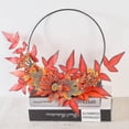 thumbnail image 5 of Corona de Calabaza Colgante JanHm Decoración de Puerta Principal de Otoño Vintage para Navidad, 5 of 5
