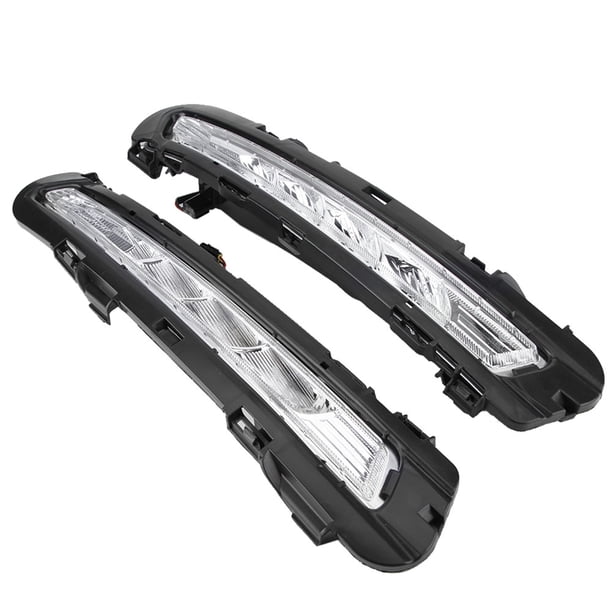 Luz LED de conducción diurna, 1 par Luz diurna para automóvil DRL para automóvil Funcionalidad inteligente