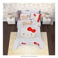 thumbnail image 2 of Cobertor Providencia Serenity Hello Kitty 50 Aniversario de 180x210 cm Gris, 2 of 4