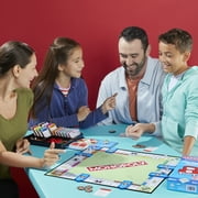 Monopoly Free Parking Jackpot EXPANSION, Add to Classic Monopoly Game for Kids Ages 8 and up, 40 Mins