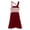 Burgundy, variant on Raenseen Women Chiffon Lyrical Dance Dress Mesh Color Block Ballet Leotard Dress Modern Gymnastics Violet S