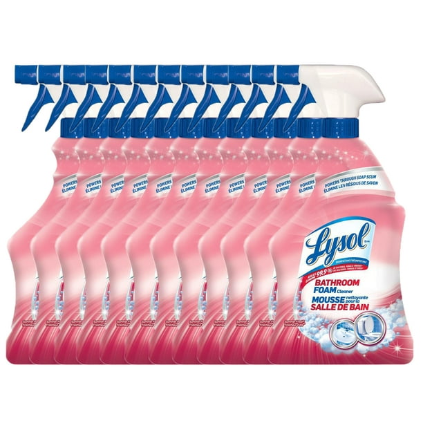 Lysol Bathroom Cleaner Spray, Bathroom Foam, Summer Fresh, 950ml