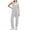Gray, variant on GZWYHT Jumpsuits for Women Overalls for Women Women's Solid Color Fashionable Casual Pocket And Shoulder Strap Jumpsuit Rompers for Women Womens Rompers for Summer Black L