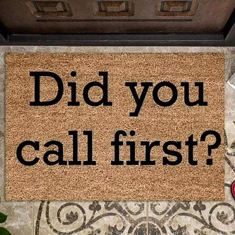 1pc Funny Welcome Doormat, Non-Slip mat Gift mat Personalized Home