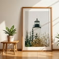 thumbnail image 6 of Dyce Head Lighthouse - Castine Maine Photography Oak Framed Wall Art Print 24 x 30 inches, 6 of 12