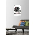 thumbnail image 3 of NFL Atlanta Falcons - Drip Helmet 20 Wall Poster, 22.375" x 34", 3 of 4