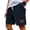 AS19-Navy, variant on VV AVEORS Mens Corduroy Shorts Casual Elastic Waist Drawstring Bermuda Shorts 2026 Baggy Summer Lightweight Beach Lounge Short Army Green XL