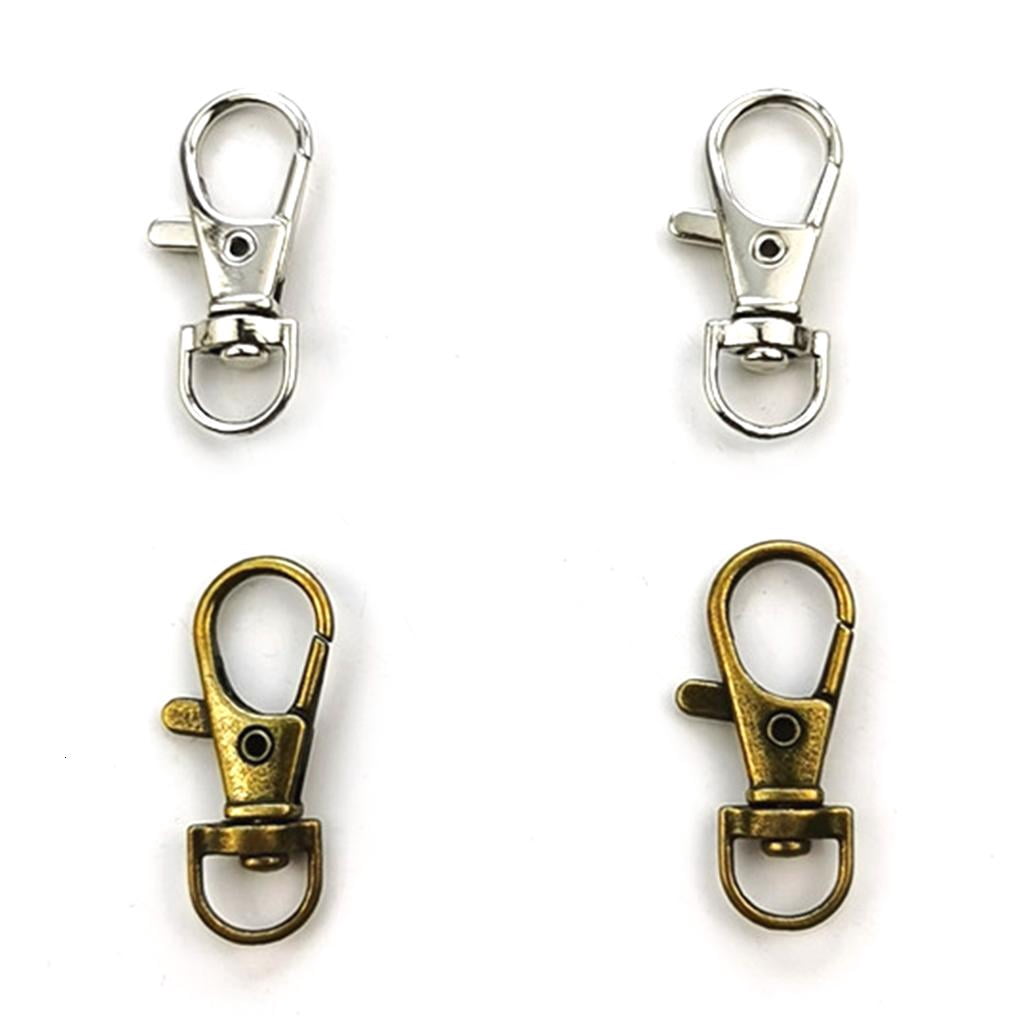 Rvaymup 113pcs for Key Fob Hardware Set with Pliers Keychain Tassel Pendant Swivel Snap