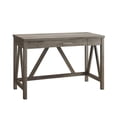 thumbnail image 1 of Pemberly Row Bureau d'Ordinateur 46 Pouces en Gris Lavé, 1 of 4