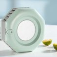 thumbnail image 3 of Enfriador de tazas para bebidas, taza refrigeradora portátil multifunción para leche y café, para el hogar, oficina, dormitorio, enchufe estadounidense de 100-240V, 3 of 5