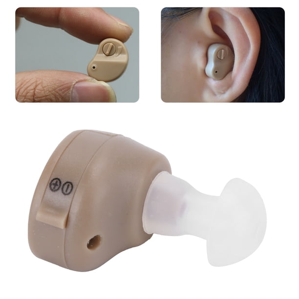Audífonos individuales, amplificador de sonido de oído con reducción de ruido 09H para personas mayores con sordera,Audífonos individuales Audífonos para ancianos Amplificador de sonido del oído Ampli Higoodz Accesorios electrónicos