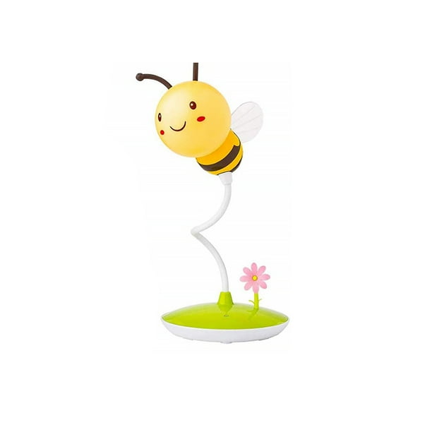 Cute Bee Led Lámpara De Escritorio Usb Lámpara Recargable Lámpara De Lectura Dormitorio Lámpara De Noche matsuzay HA020208-00